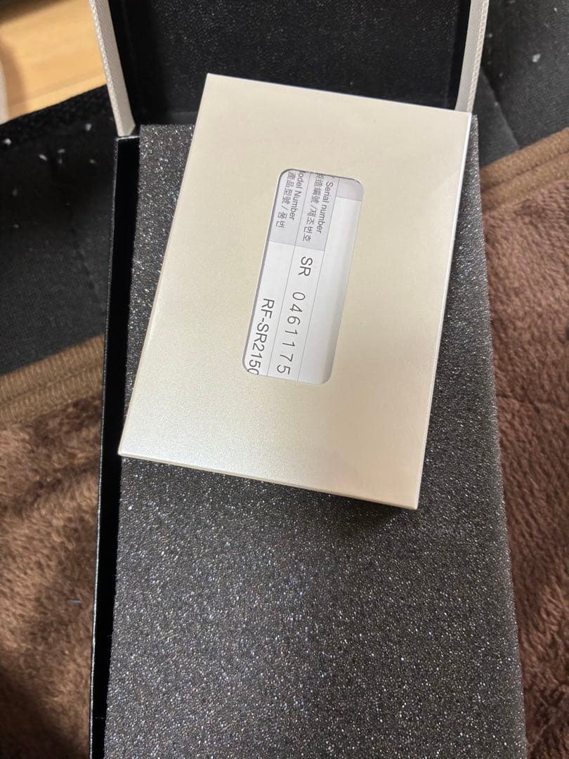 ReFa 美顔ローラー RFSR2G5 シルバー 収納ケース付き