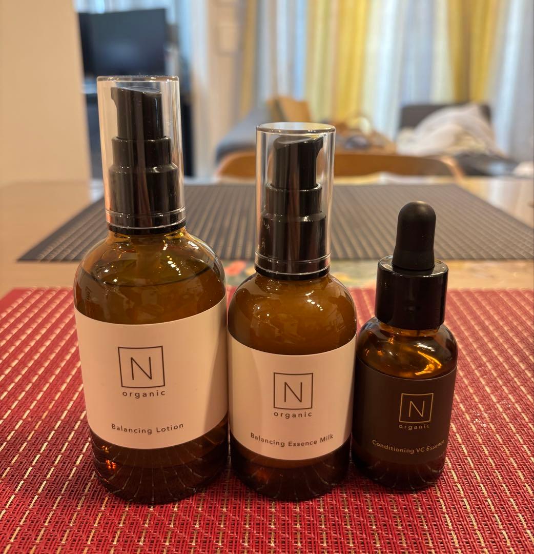 N organic 3点セット（化粧水•乳液•美容液）