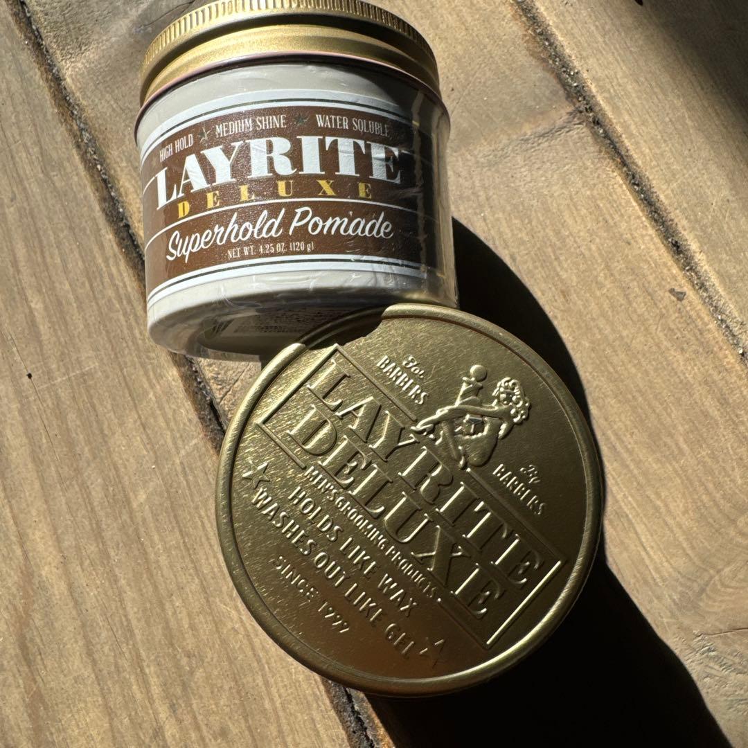 LAYRITE DELUXE Superhold Pomade2個セット