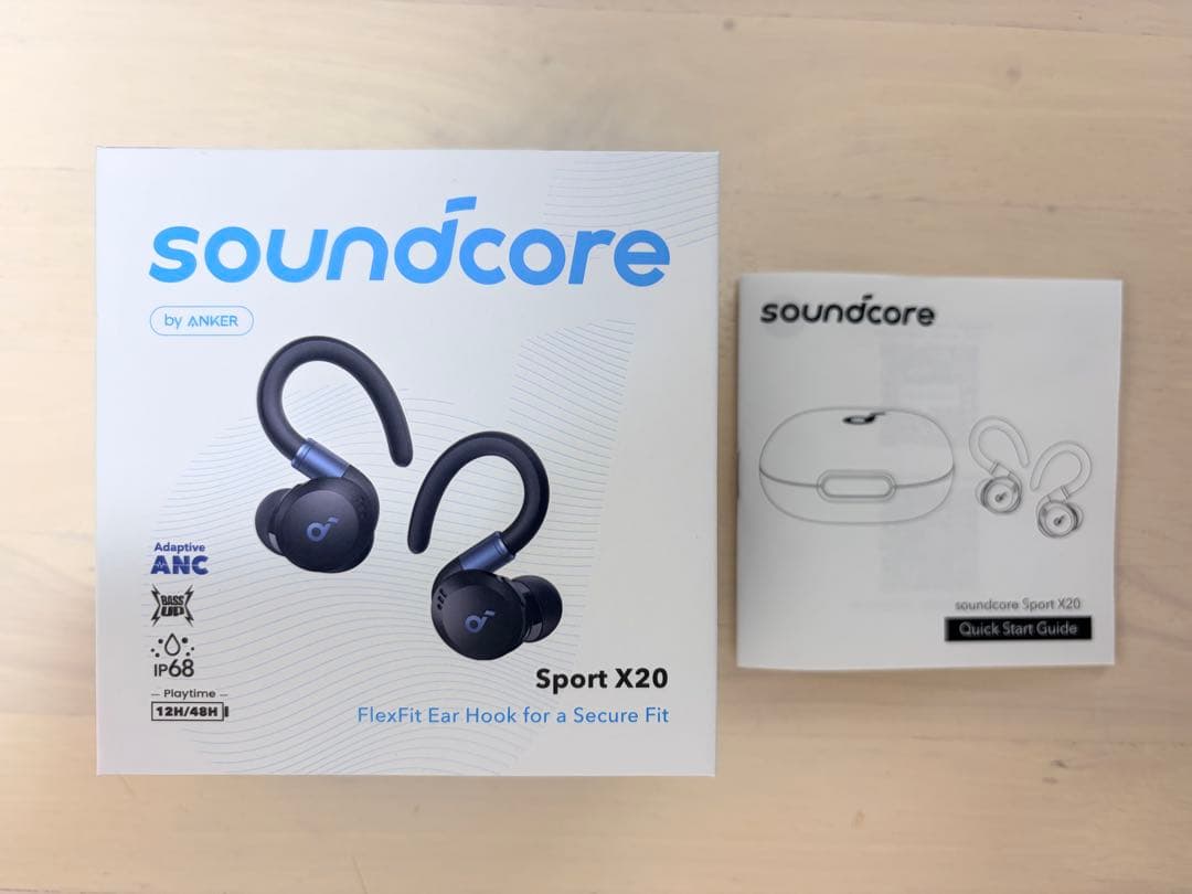 【美品・付属品完備】Soundcore Sport X20 / 防水