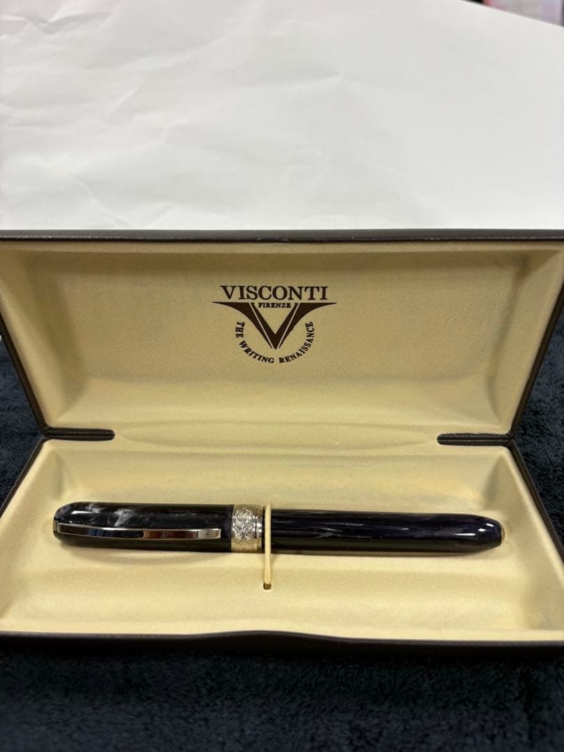 アリョーシャ VISCONTI クラシック万年筆 黒