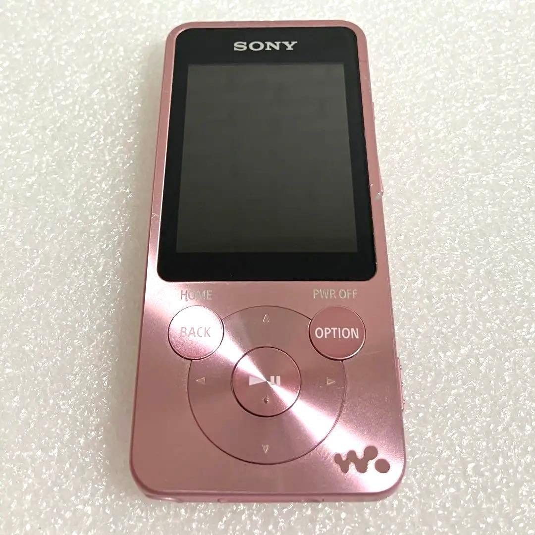 【ディスプレイ　バッテリ良好】SONY ウォークマン　NW-S15 16GB ピ