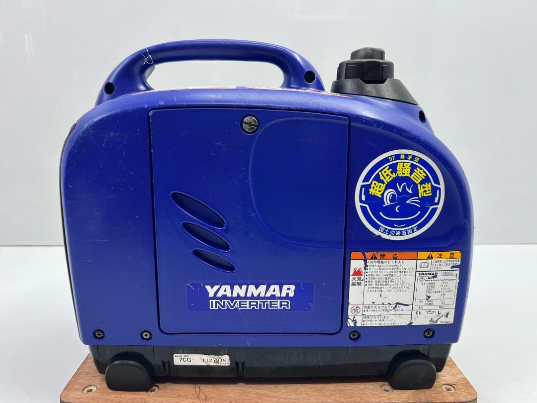 YANMAR ヤンマー インバーター発電機 G900IS 動作良好 ♪82121