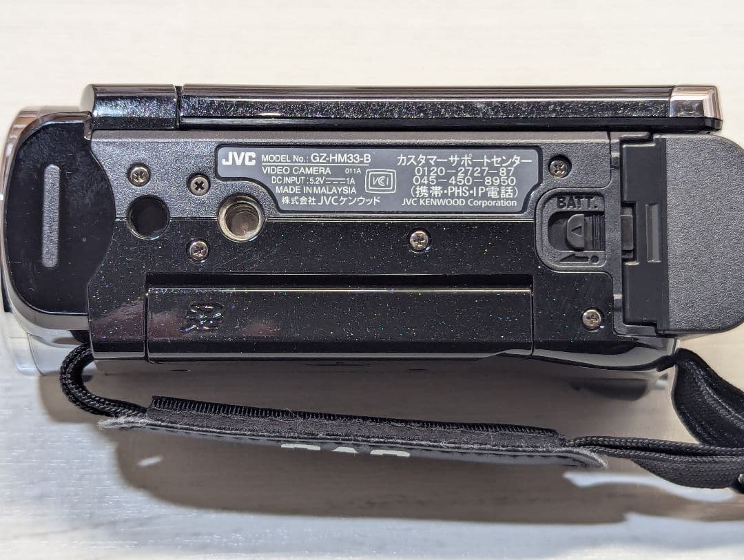 JVC Everio GZ-HM33-B フルHD ビデオカメラ 美品