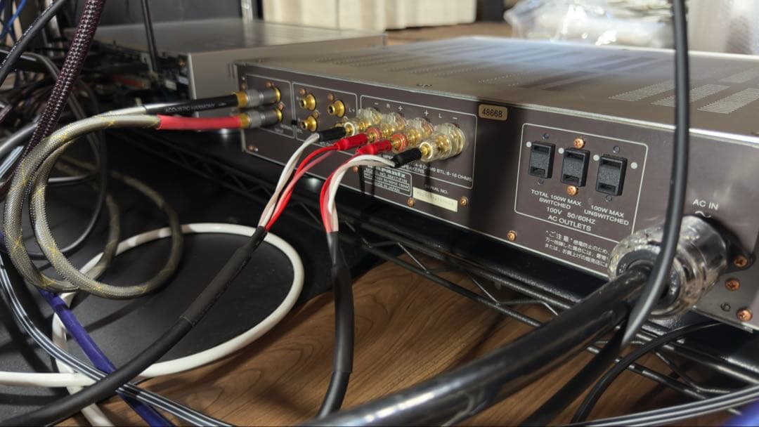 【メーカーメンテ済・実働名機】Marantz パワーアンプ SM-17SA