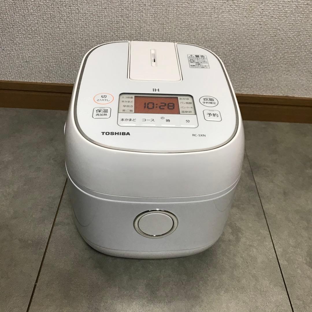 TOSHIBA RC-5XN 炊飯器 ホワイト