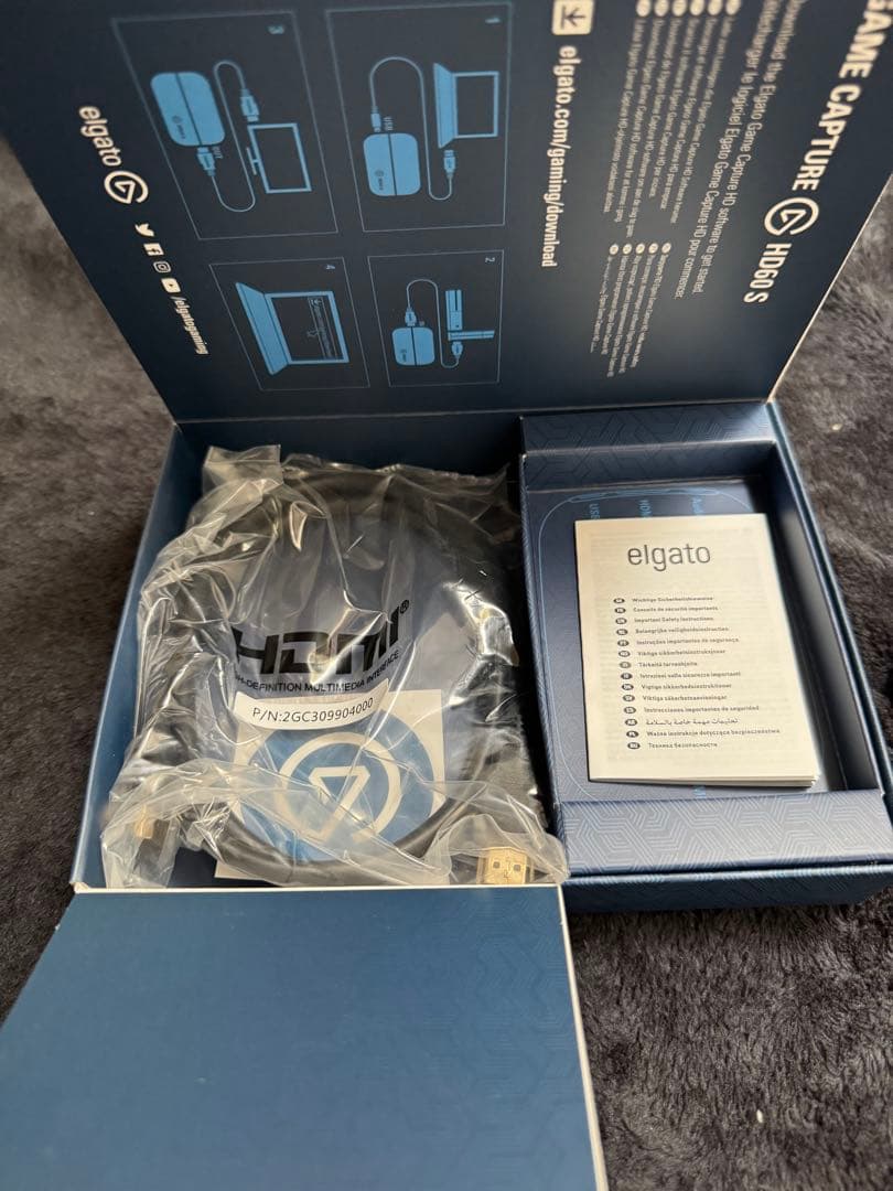 「美品」Elgato エルガト Game Capture HD60S 箱付き