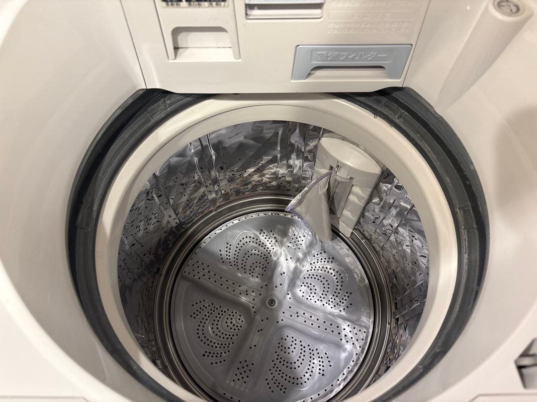 SHARP ES-TX8G-W 電気洗濯機 8.0kg 2022年製