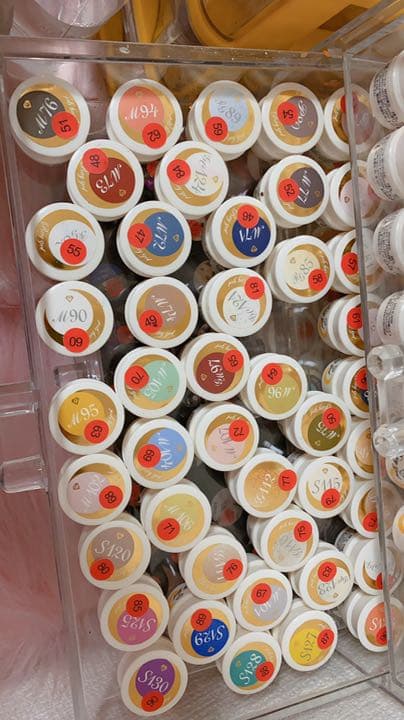 ネイルジェル　開店セット全170色