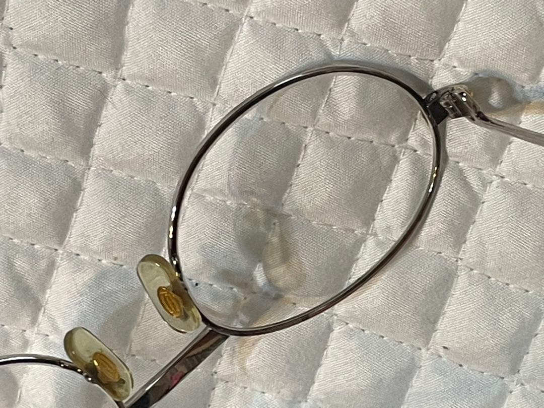 Cartier　フランス製　フルリム メタルオーバル　メガネ