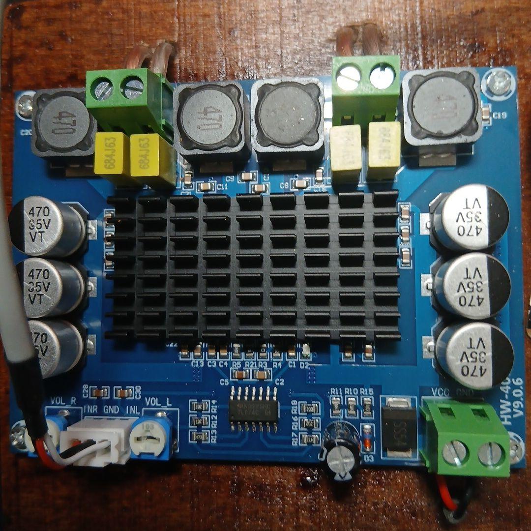 【最高級光デジタル対応自作アンプDENONスピーカーMonster配線フルセット
