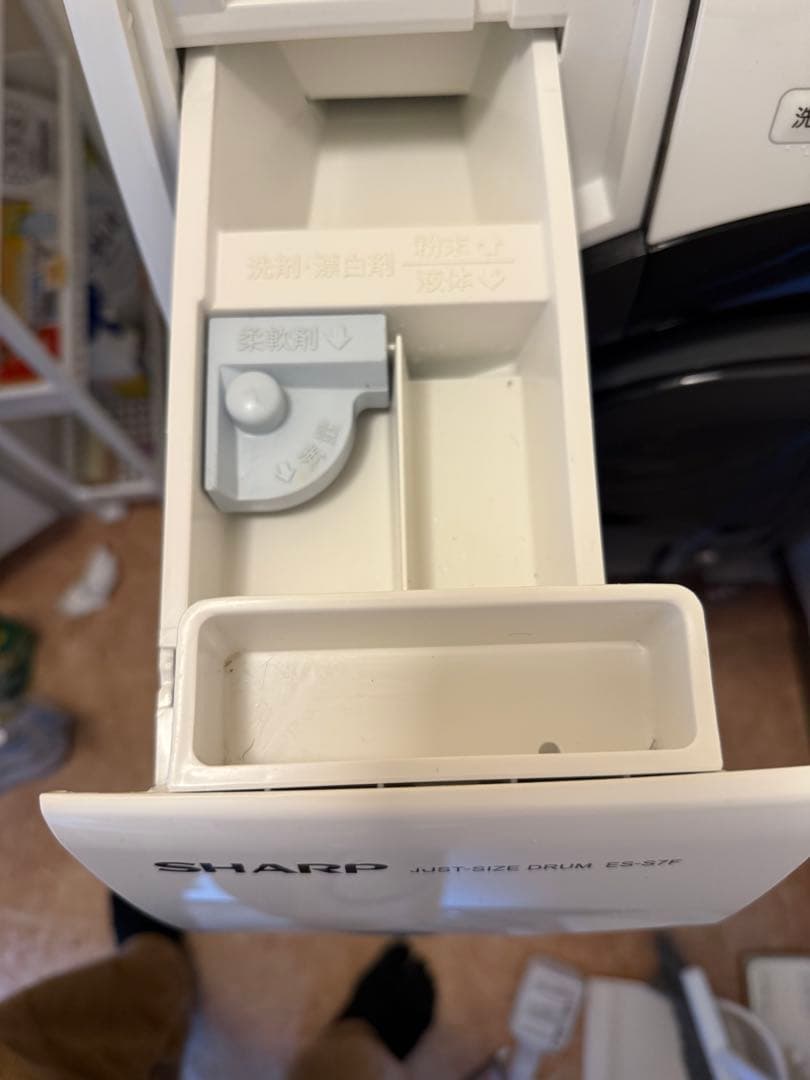【美品】SHARP JUST-SIZE DRUM ES-S7F ドラム式洗濯機
