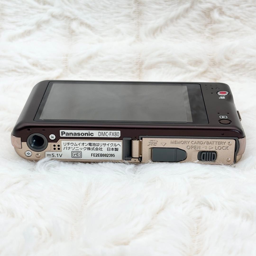 美品・動作良好✨ Panasonic LUMIX DMC-FX80 ゴールド