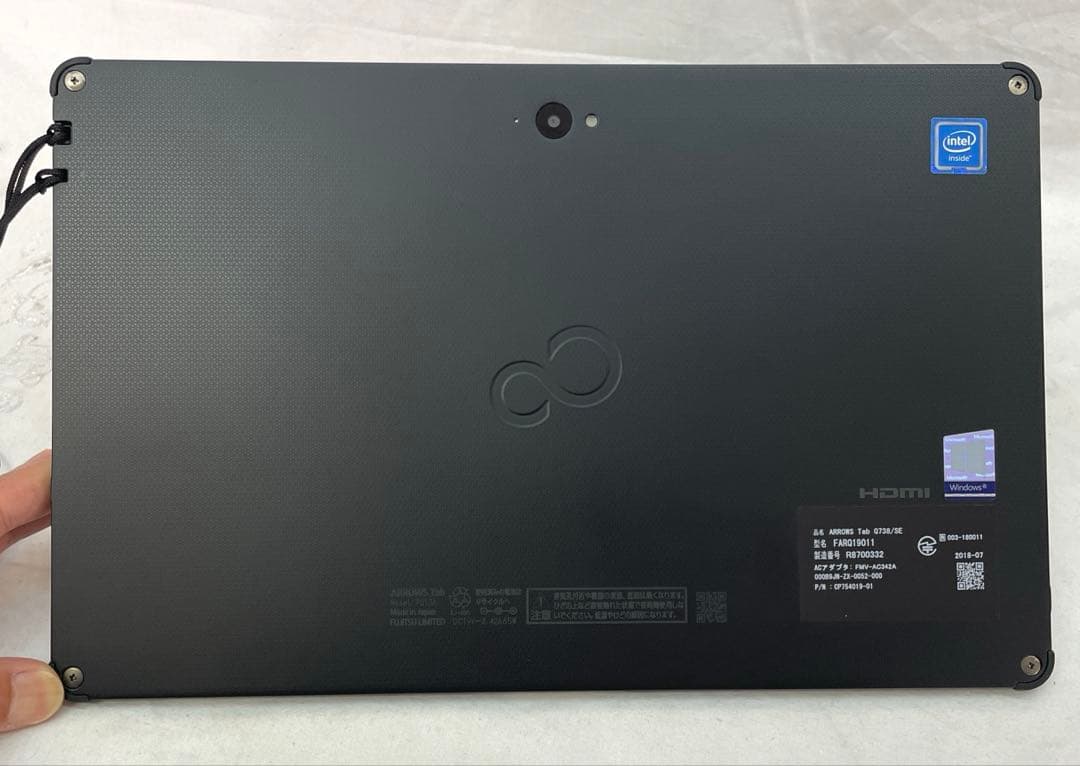 Arrows Tab　Q738/SE SSD128GB ペン付　超美品　#3