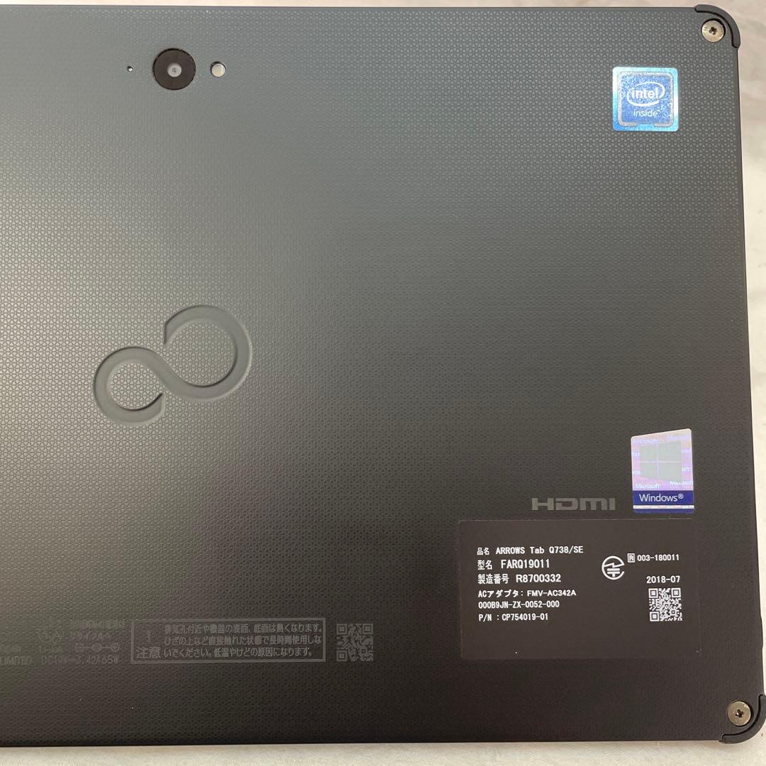 Arrows Tab　Q738/SE SSD128GB ペン付　超美品　#3