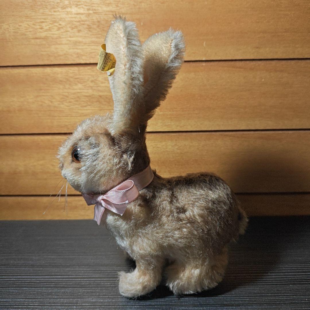 オールドシュタイフ　Steiff　うさぎ　シュタイフ　ぬいぐるみ　ヴィンテージ