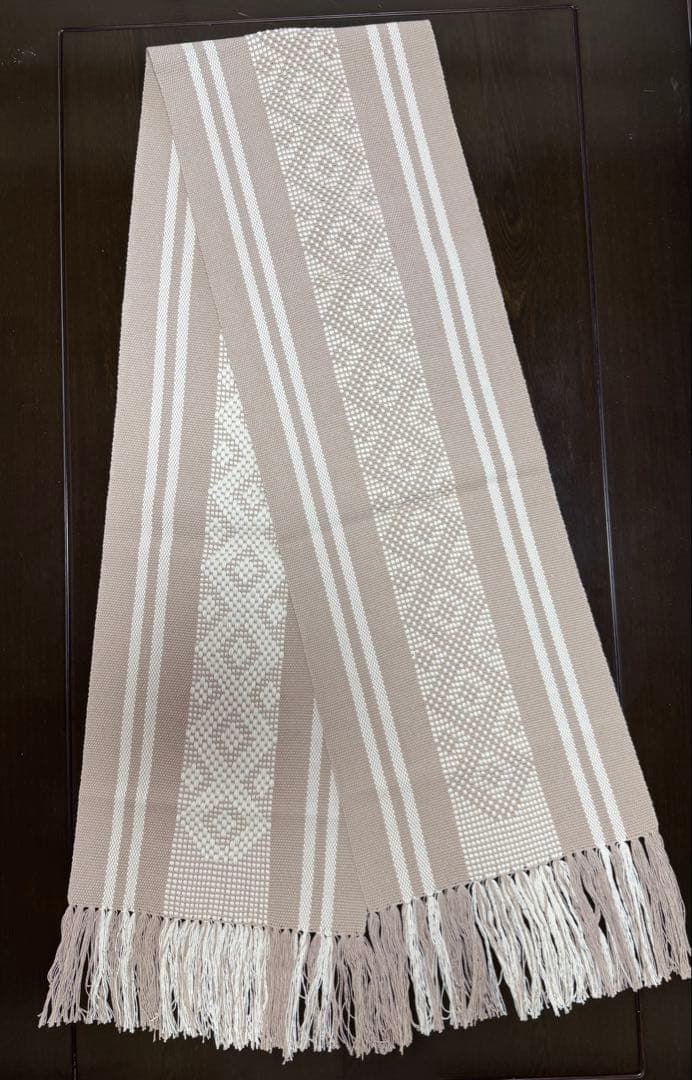 テーブルランナー 230×33cm ハンドメイド 一点もの メキシコ製 腰織物
