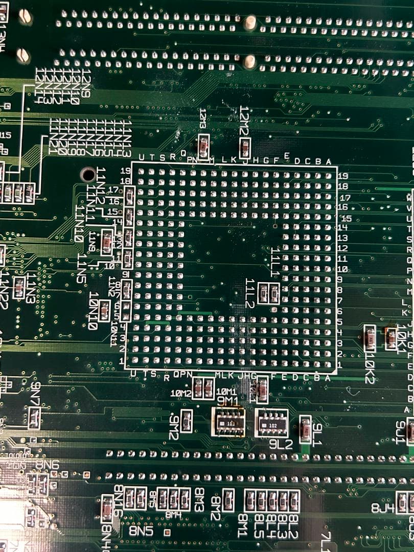 NEC PC-98用 初期 マザーボード Intel薄紫セラミックICチップ付き