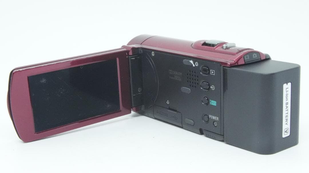 【C2204】 SONY Handycam HDR-CX170 レッド ソニー