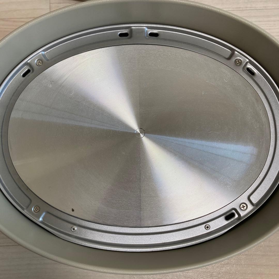 【美品】ブルーノ オーバル ホットプレート グレージュ