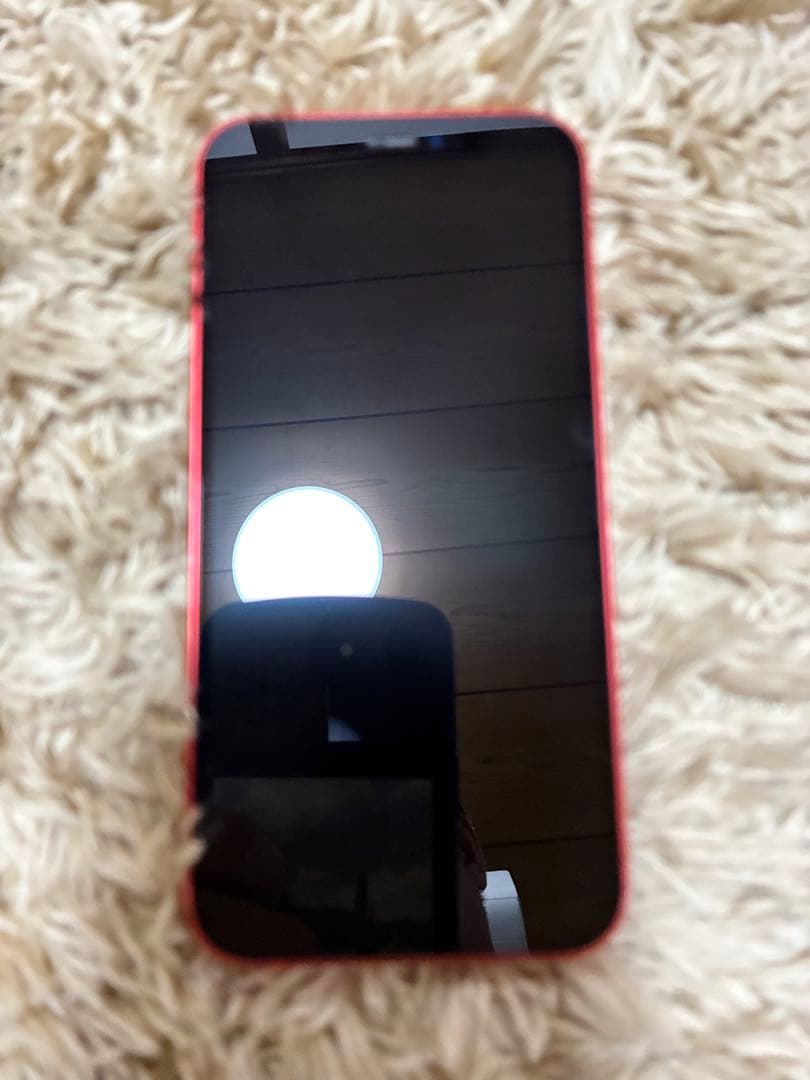 Apple iPhone 12 mini red 128 美品　★訳有