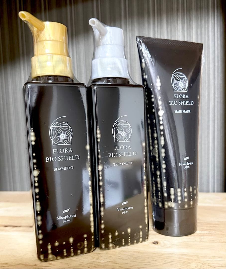 フローラバイオシールド シャンプー＆トリートメント＆ヘアマスク ３点セット