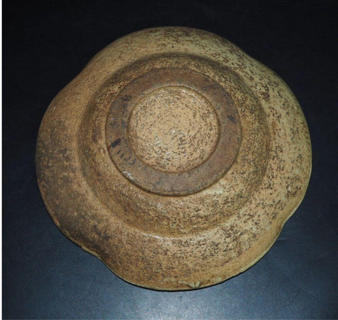 送料無料　江戸時代　古相馬焼　中皿17×17ｃｍ　本物保証