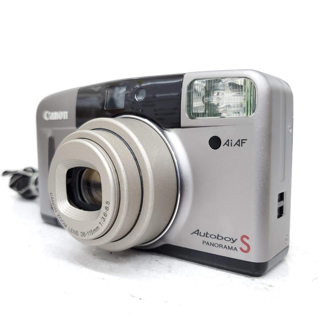 フィルムカメラ Canon Autoboy S PANORAMA F0729-16ID p