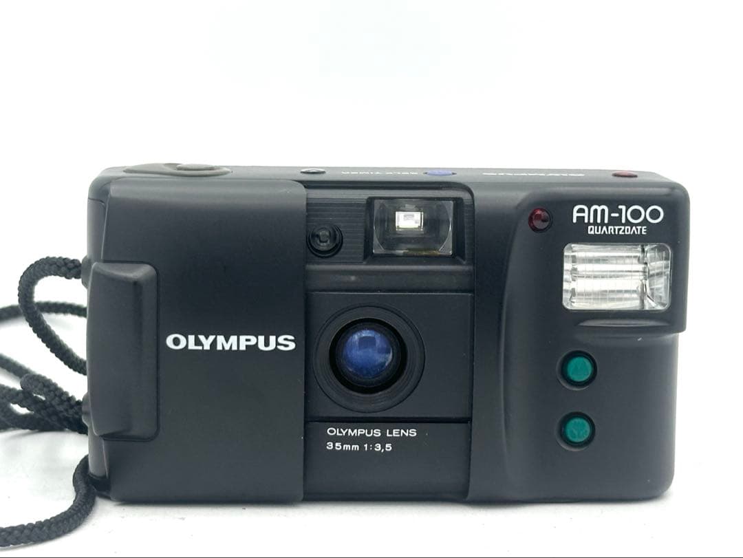 【完動美品】OLYMPUS AM-100 QD フィルムカメラ 動作確認済み
