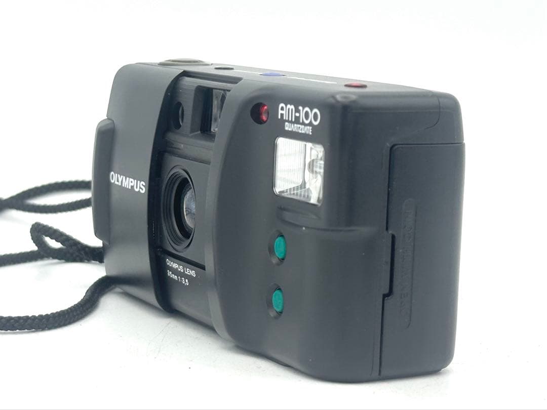 【完動美品】OLYMPUS AM-100 QD フィルムカメラ 動作確認済み