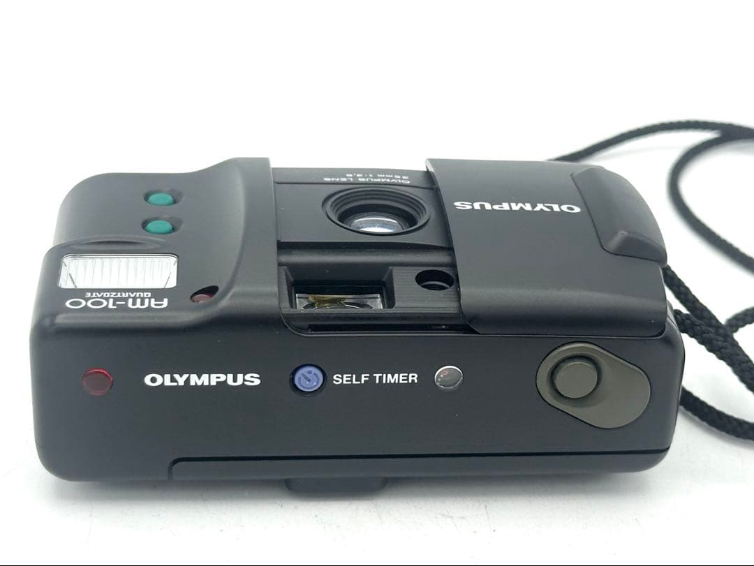 【完動美品】OLYMPUS AM-100 QD フィルムカメラ 動作確認済み