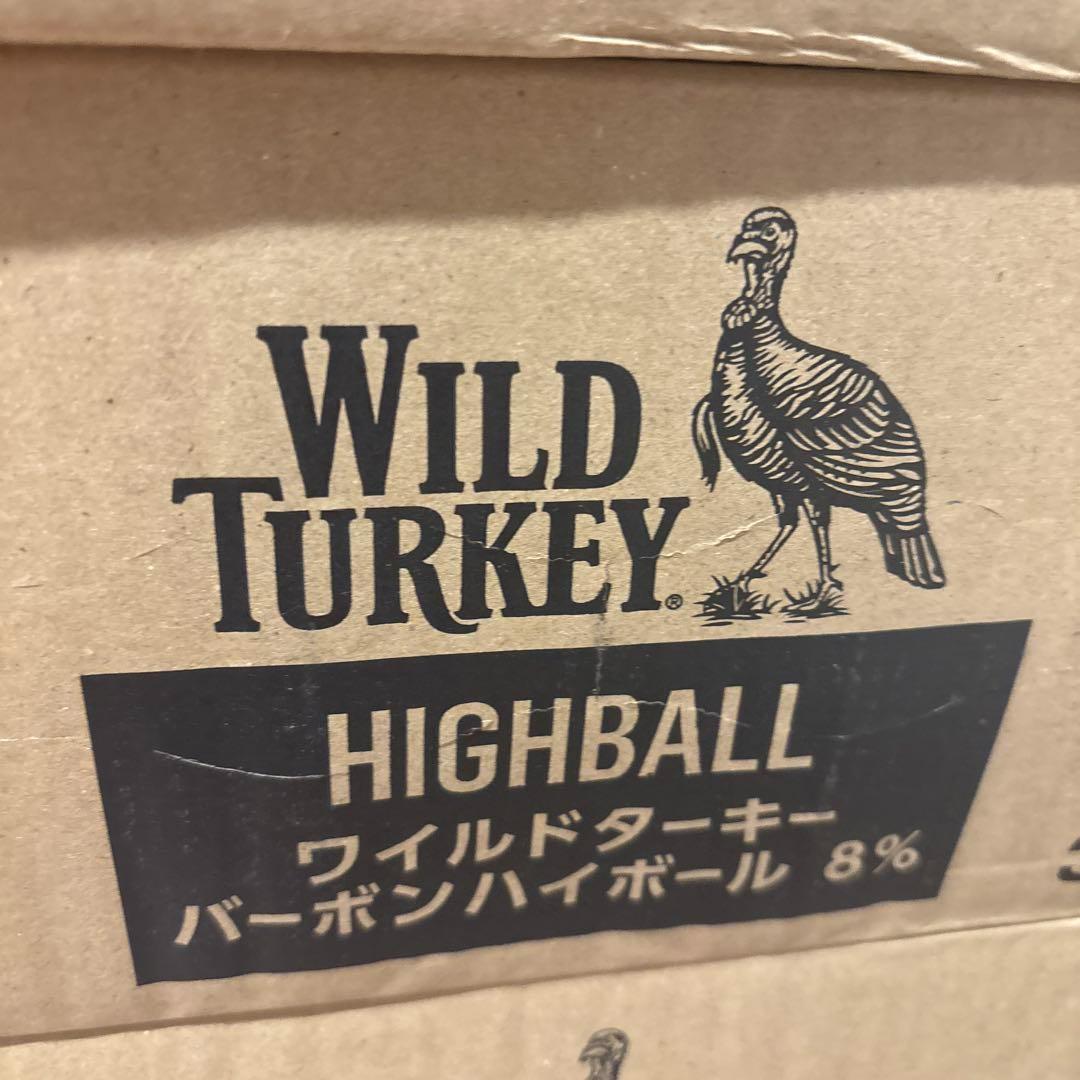まとめ買い WILD TURKEY ハイボール 350ml 48本入 ワイルド