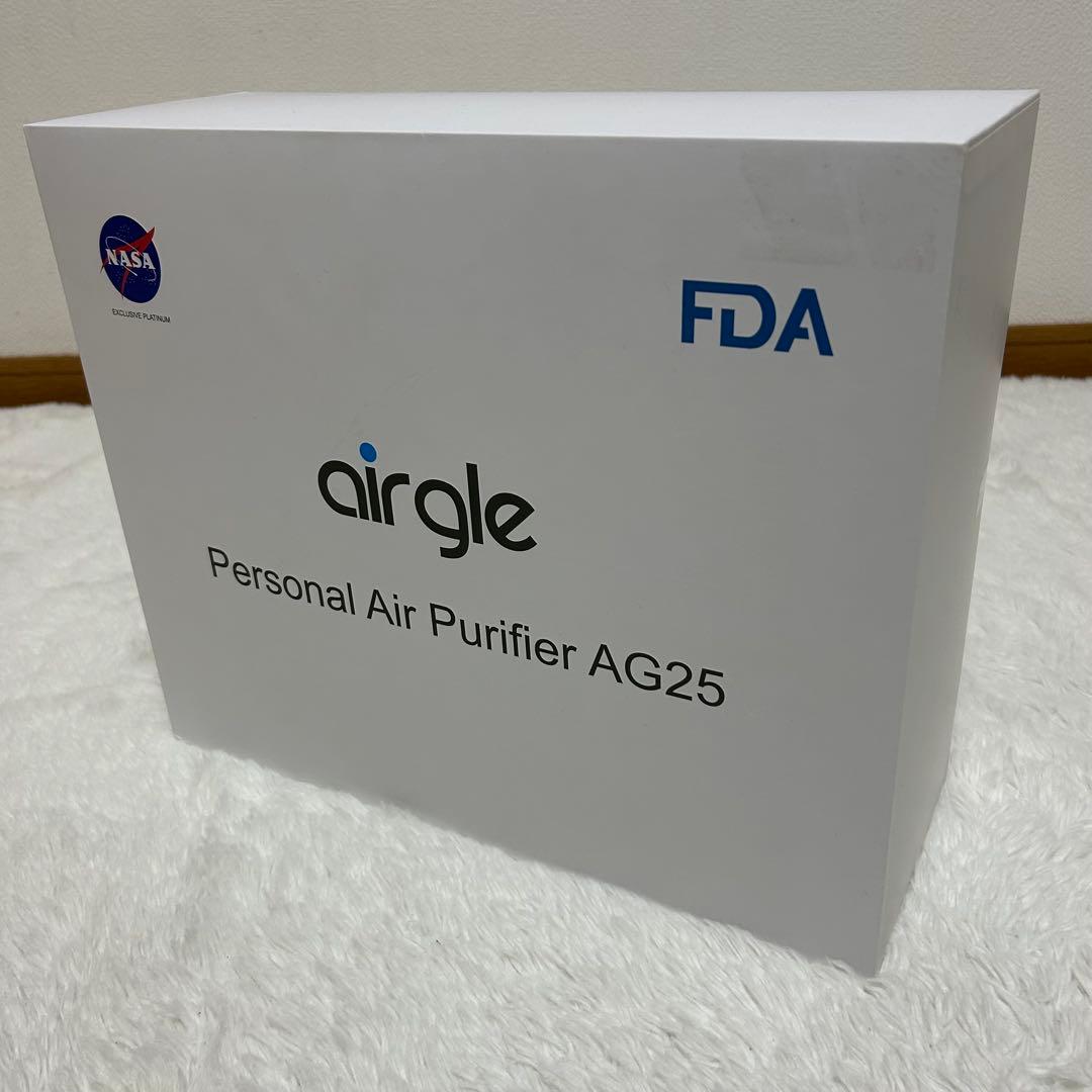 新品・未開封airgle AG25 光触媒 空気清浄機 NASA技術採用モデル