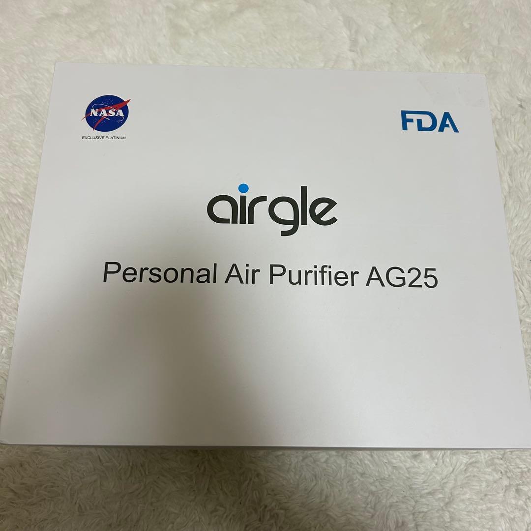 新品・未開封airgle AG25 光触媒 空気清浄機 NASA技術採用モデル