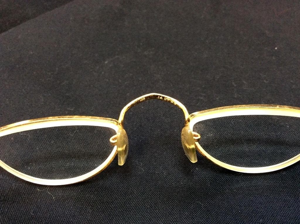 Mickey1928様14金張イギリス製 SAVILE ROW メガネ 度入り