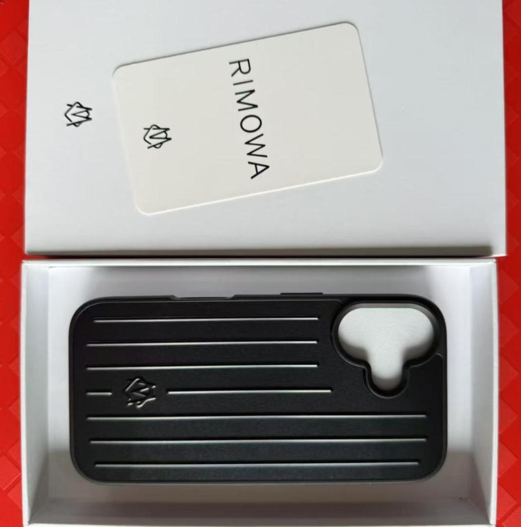 RIMOWA iPhone16 用ケース ブラック