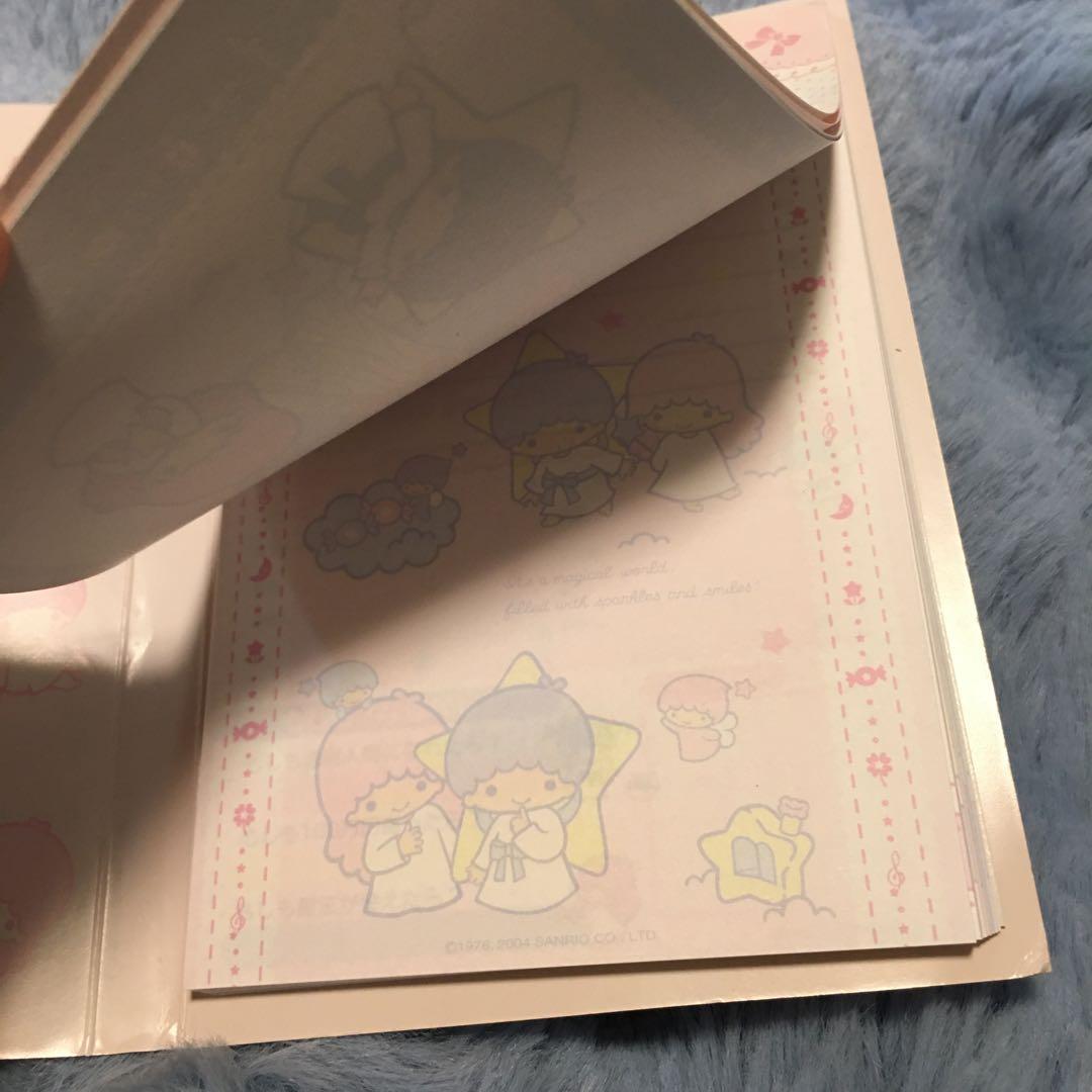 サンリオ　キキララ　メモ帳　見開きバージョン　平成レトロ