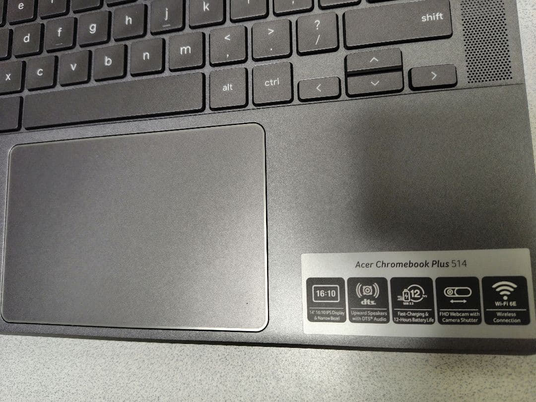 バナナスパゲッティ　　ACER Chromebook Plus 514