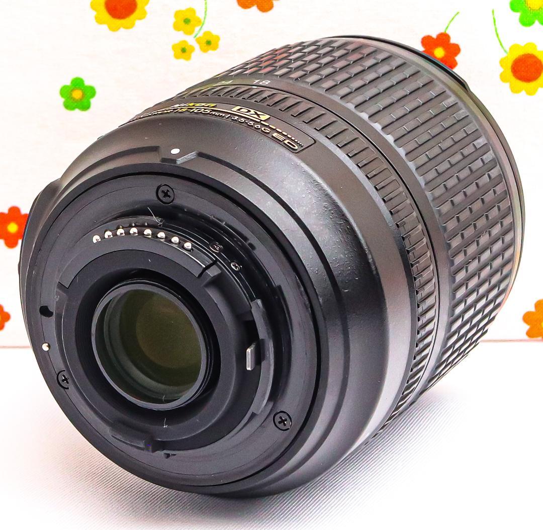 美品☆Nikon AF-S 18-105mm☆１本で広角〜中望遠まで対応♪