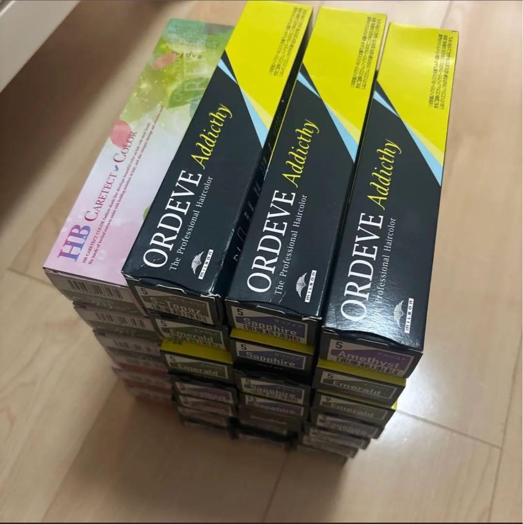 ORDEVE Addicthy ヘアカラー剤 27本セット