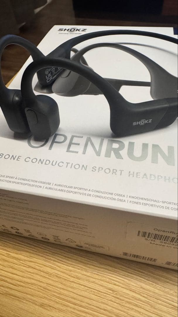 SHOKZ OPENRUN Mini 骨伝導イヤホン