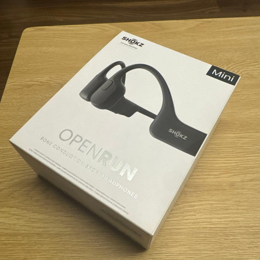 SHOKZ OPENRUN Mini 骨伝導イヤホン
