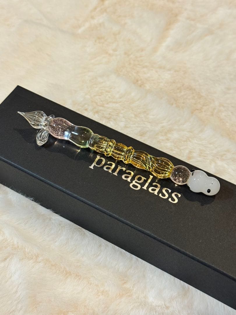 paraglass animal glass penシマエナガ