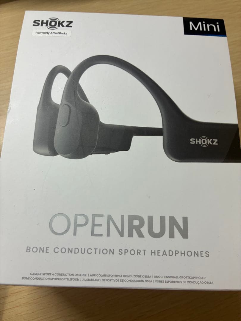 SHOKZ OPENRUN 骨伝導イヤフォン