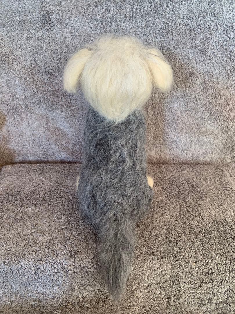⭐️kekekeオーダー・羊毛フェルトおすわりミックス犬ちゃん⭐️