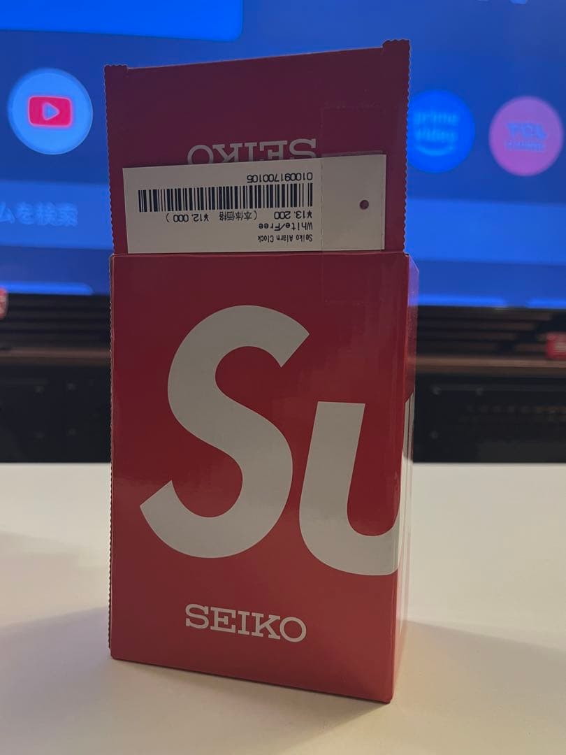 その他 Supreme / Seiko Alarm Clock \"White\"