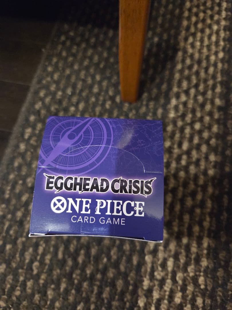 EGGHEAD CRISIS ONE PIECE CARD GAME 　BOX