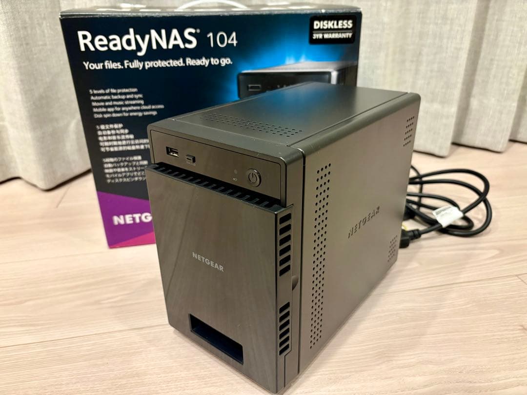 NETGEAR ReadyNAS 104 NAS 本体のみ