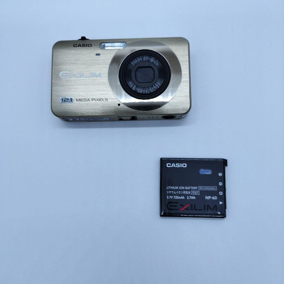 【動作確認品】CASIO EXILIM デジタルカメラ EX-Z90 ゴールド