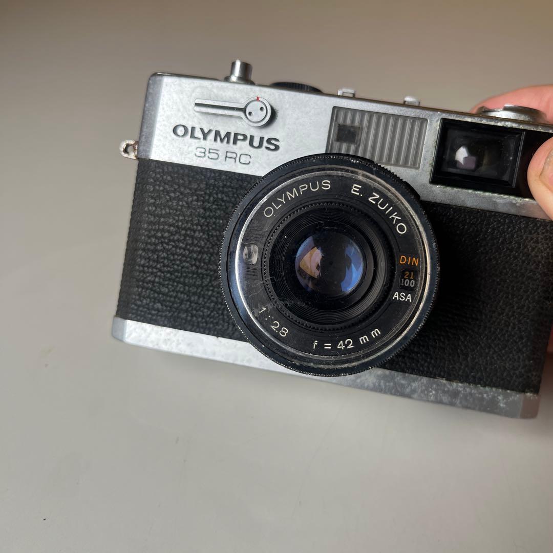 olympus 35rc カメラ　動作品　シャターok 錆有り　ジャンク扱い